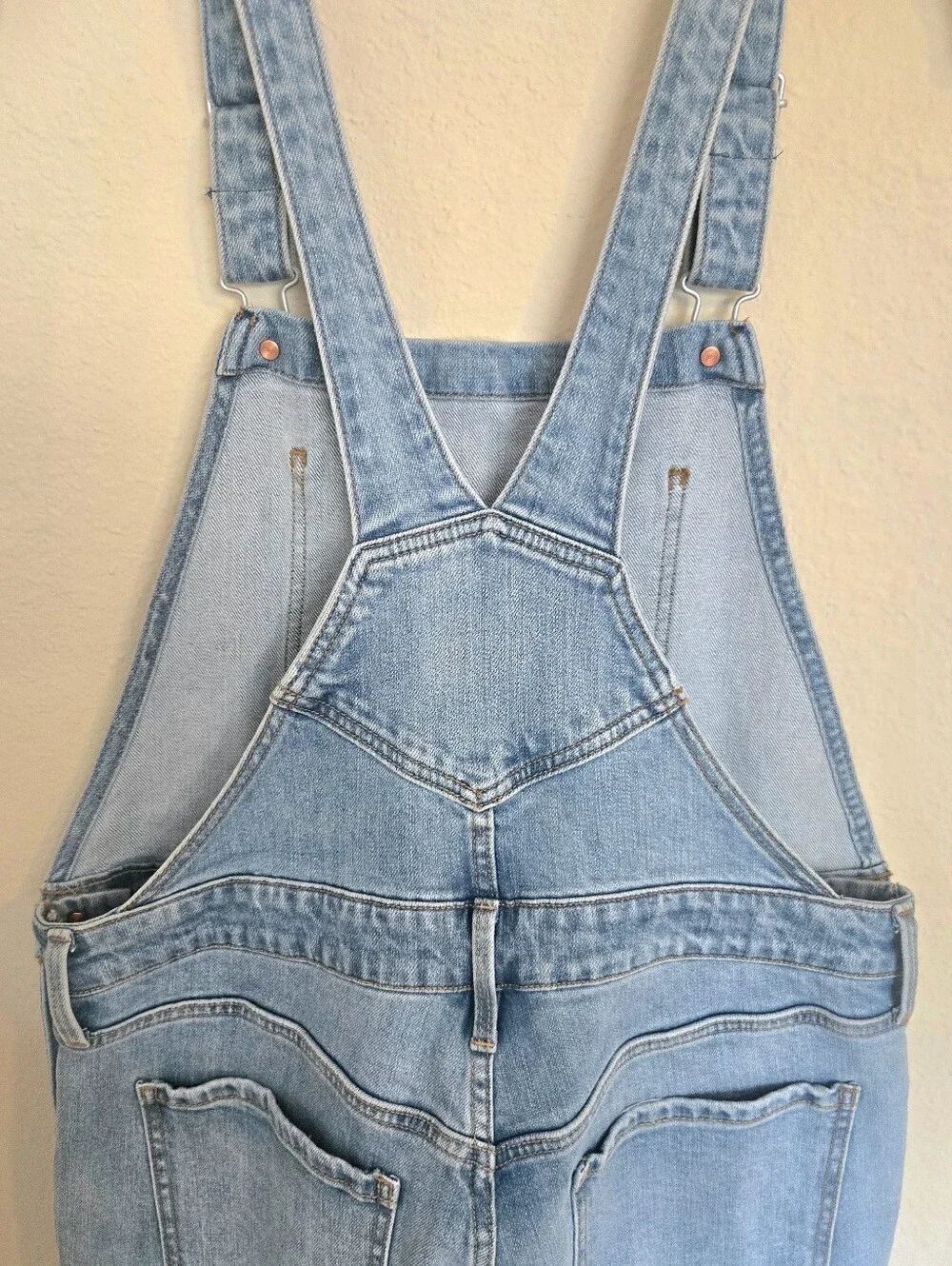 NEW Old Navy Denim Women's Overalls Sz 14 - Picture 3 of 6